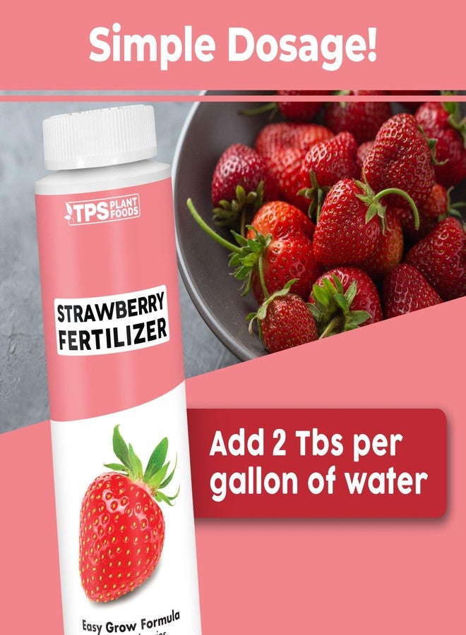 TPS NUTRIENTS Strawberry Fertilizer for Fruit and Berry Gardens, Liquid Plant Food 8 oz (250mL) - Image 3